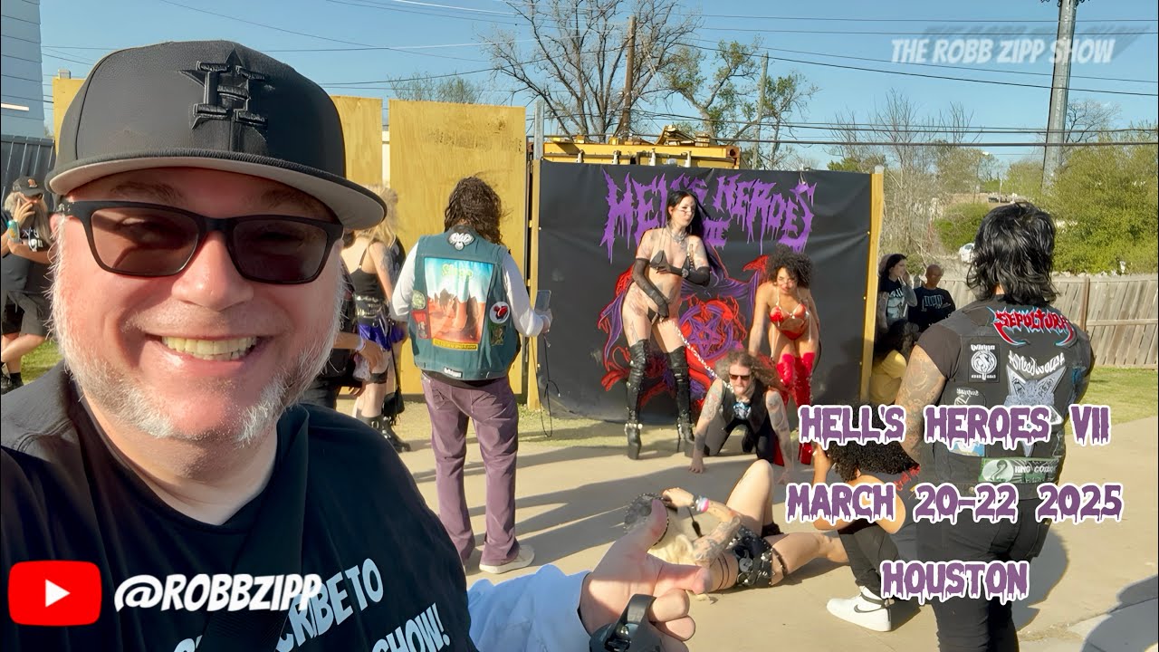 😈🤘 ROBB ZIPP AT HELL'S HEROES VII IN HOUSTON!