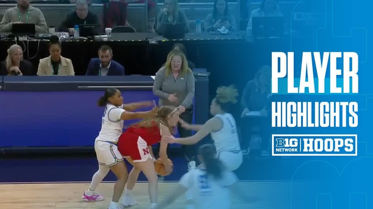 Britt Prince Highlights vs. UCLA | Nebraska Women's Basketball | 03/07/2025