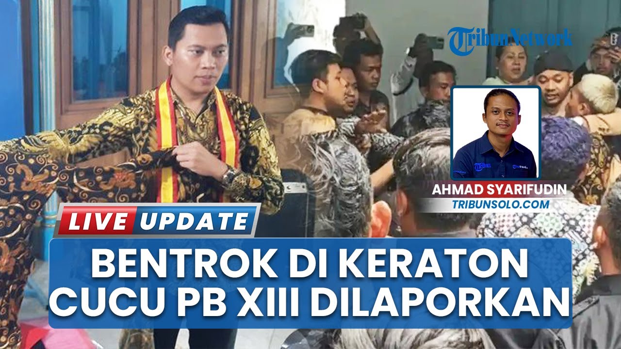 Cucu PB XIII Dilaporkan Imbas Bentrok Jelang Penyerahan SK Fadli Zon di Keraton Solo