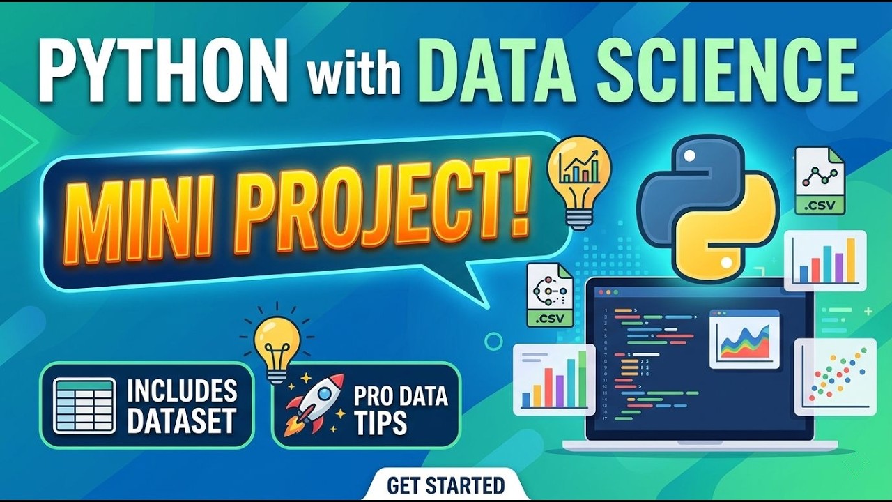 Python With Data Science | Mini Project |  Day - 8