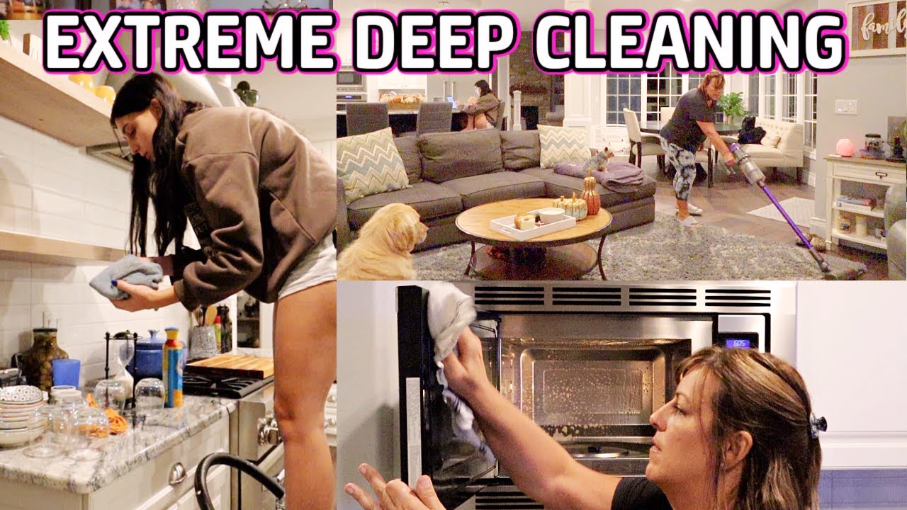 EXTREME DEEP CLEANING ~ CLEAN WITH ME! ROOM TOURS!