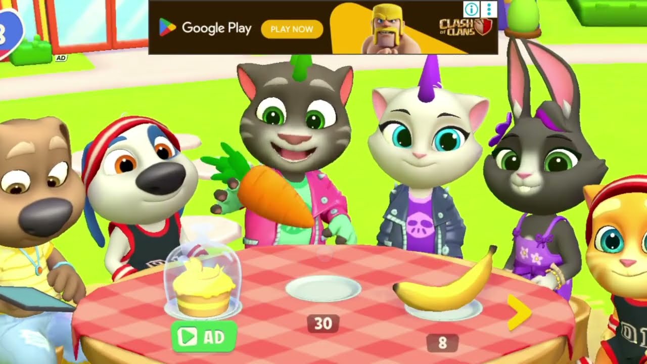 My Talking Tom Friends 2 ⚡ Day 78 complete gameplay ✅ Android ios 