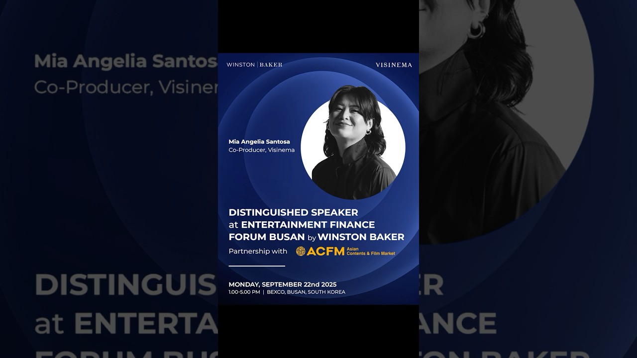 CO-PRODUCER VISINEMA WILL BE JOINING AS A DISTINGUISHED SPEAKER AT BUSAN!