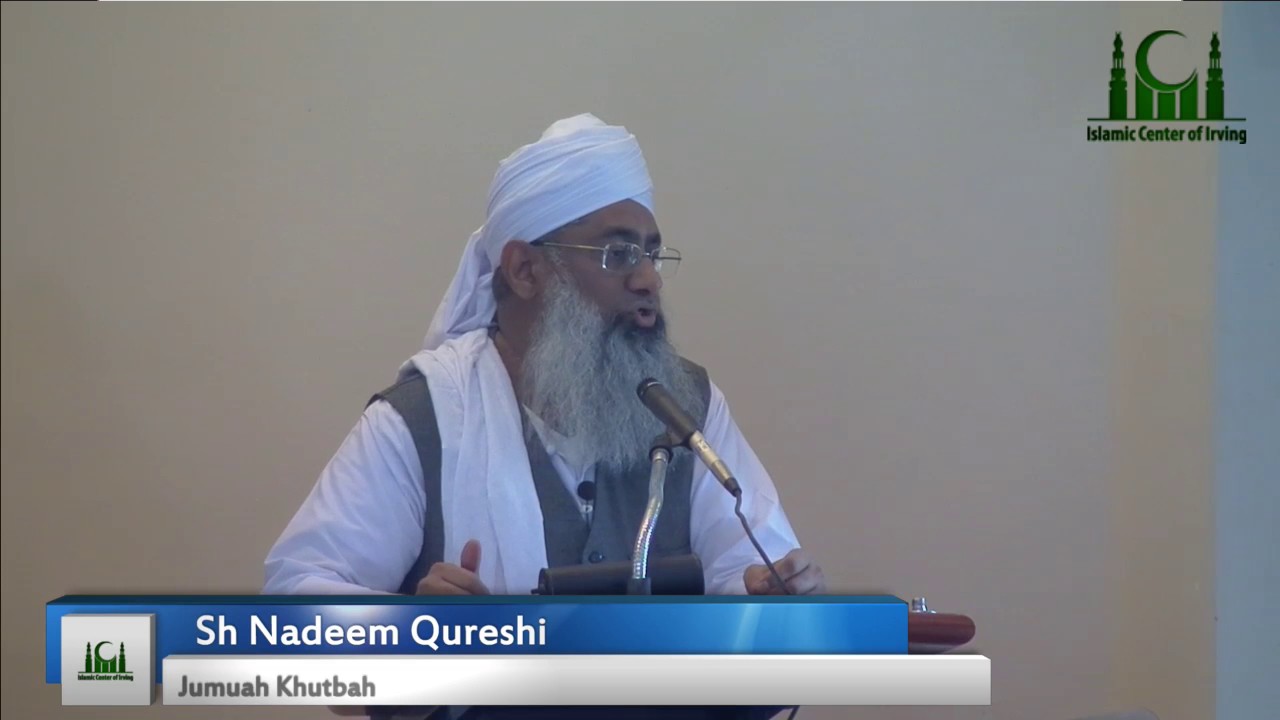 Dr Nadeem Qureshi - Importance of Patience - Jumuah Khutbah