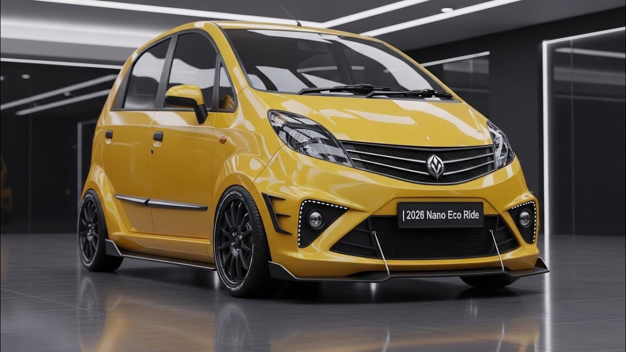🔥2026 Nano Eco Ride आ गई! सबसे सस्ती इलेक्ट्रिक कार का बड़ा धमाका🔥