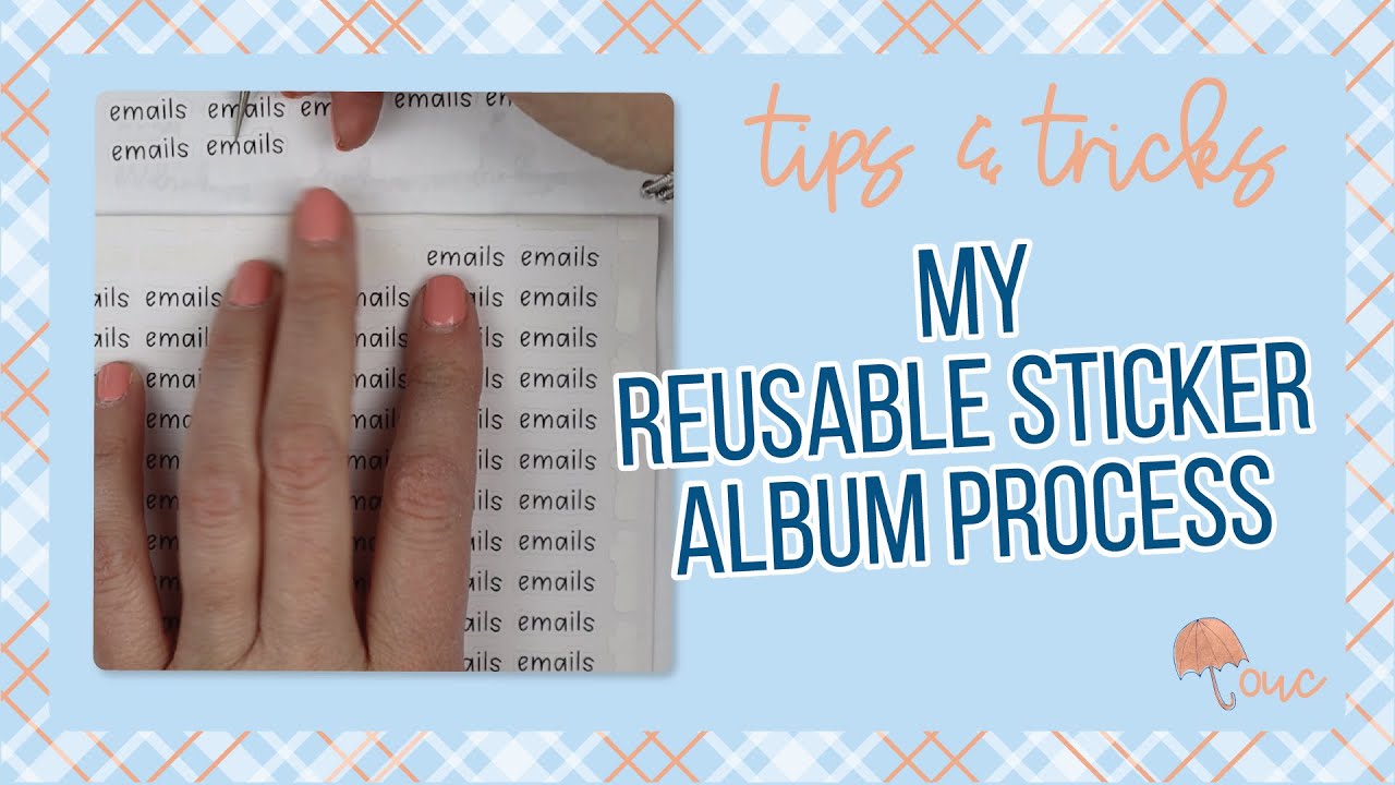 Using Removable Sticker Albums | My Loading Process