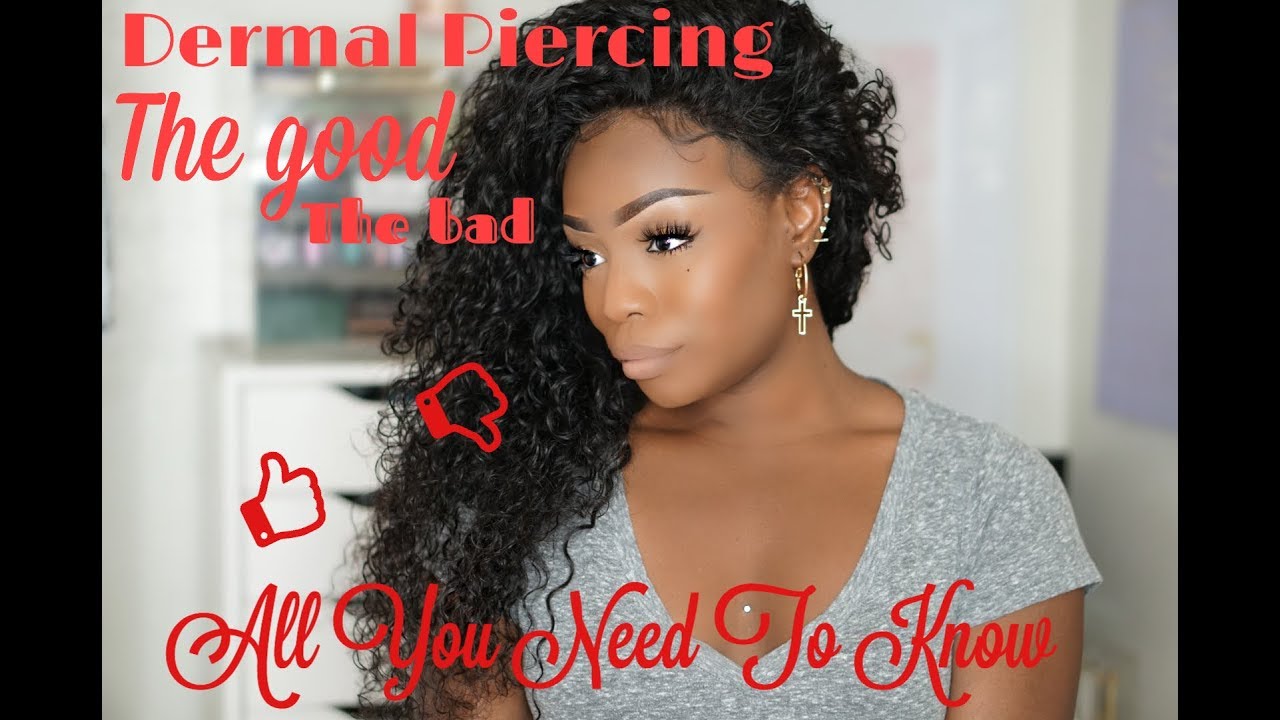 Dermal Piercing My Experience Pros Cons Aftercare and more