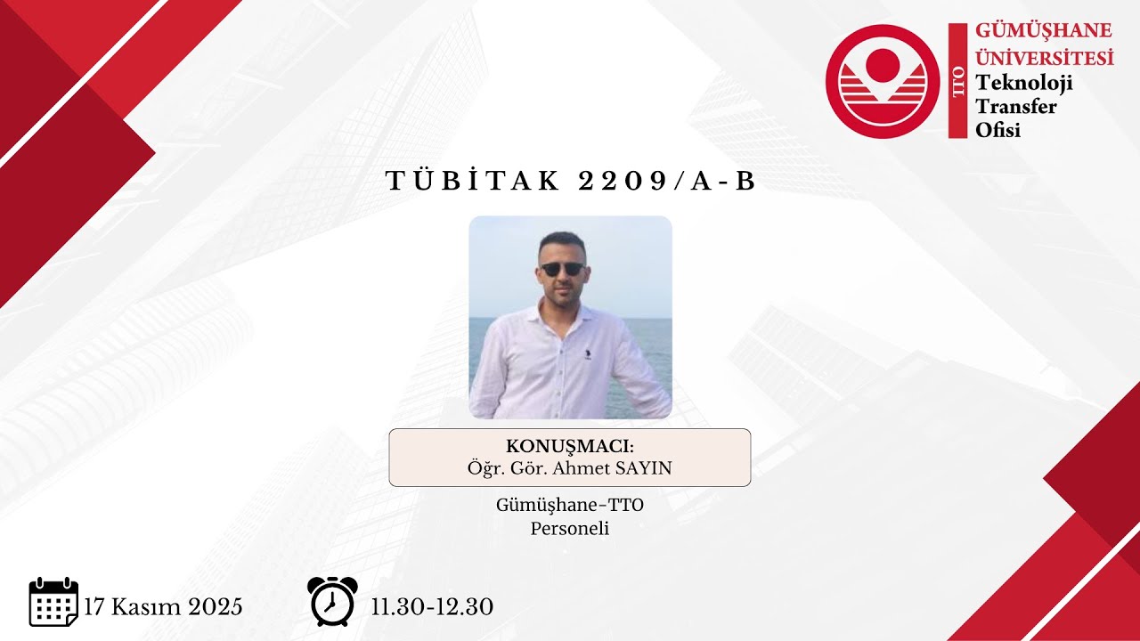 TÜBİTAK 2209-A/B