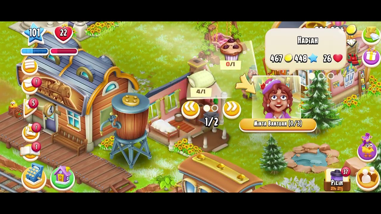 Hay day level 101 day 8