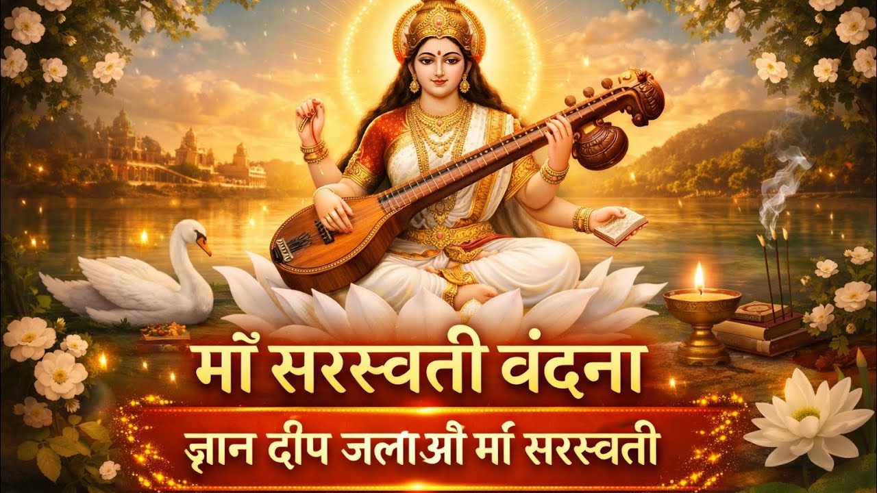 🙏 मधुर स्वर में सरस्वती वंदना | Saraswati Vandana 2026 | Basant Panchami Special🎶 Saraswati Vandana 