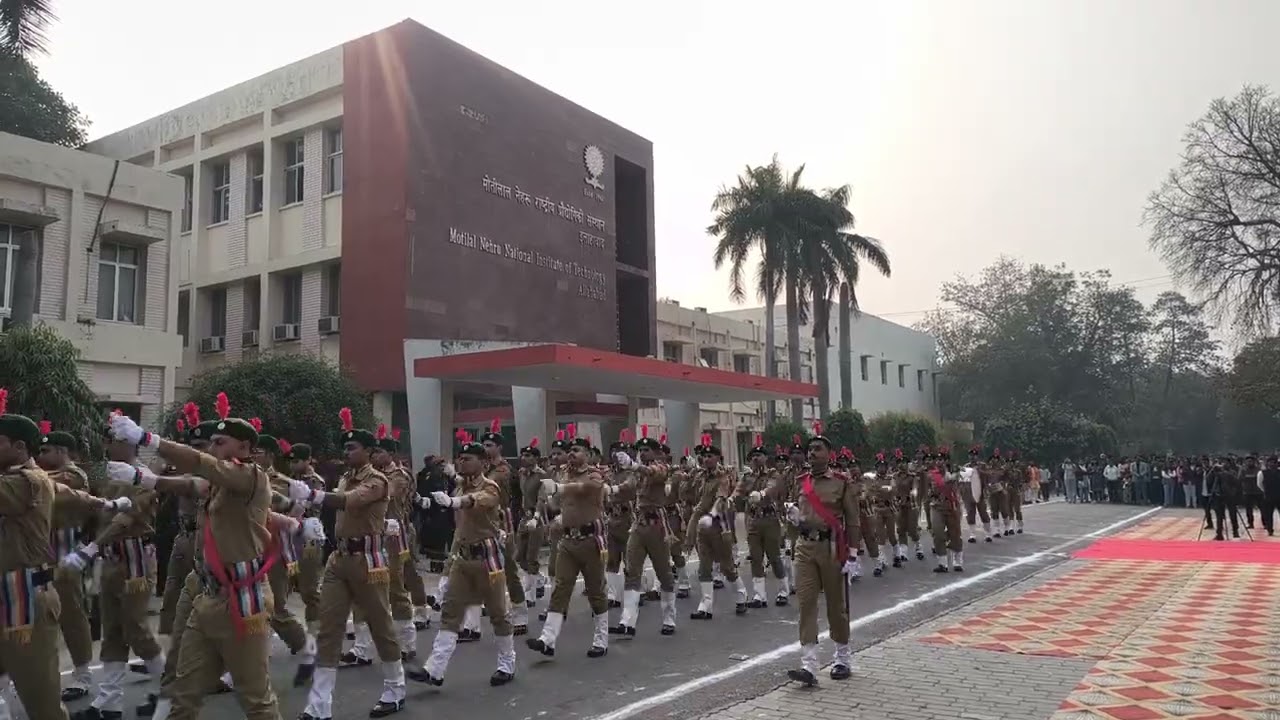 Republic Day Parade 🇮🇳 Mnnit allahabad 