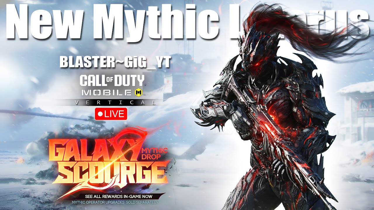 🔴4k CODM LIVE  - New Mythic Lazarus is Live Worth it? | Call of Duty Mobile | Codm Vertical Live