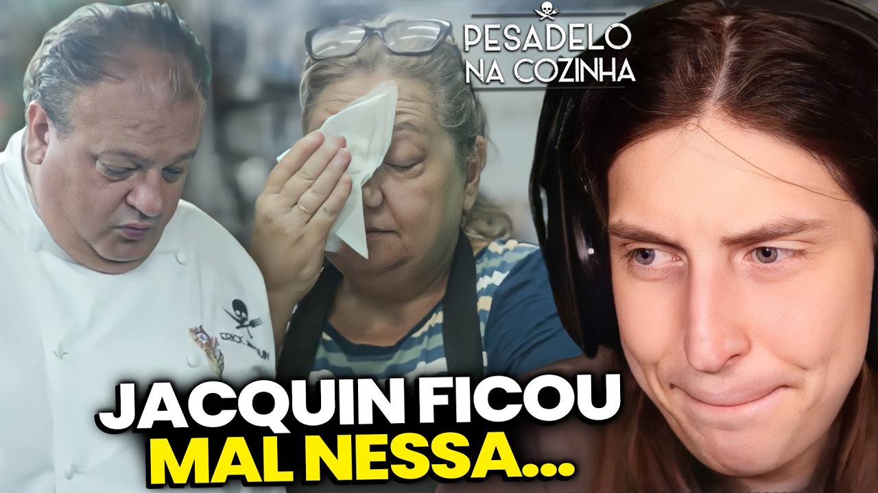 Ela brigou com o Jacquin e ele disse que ia sair do restaurante -Pesadelo na Cozinha Amigo Giannotti