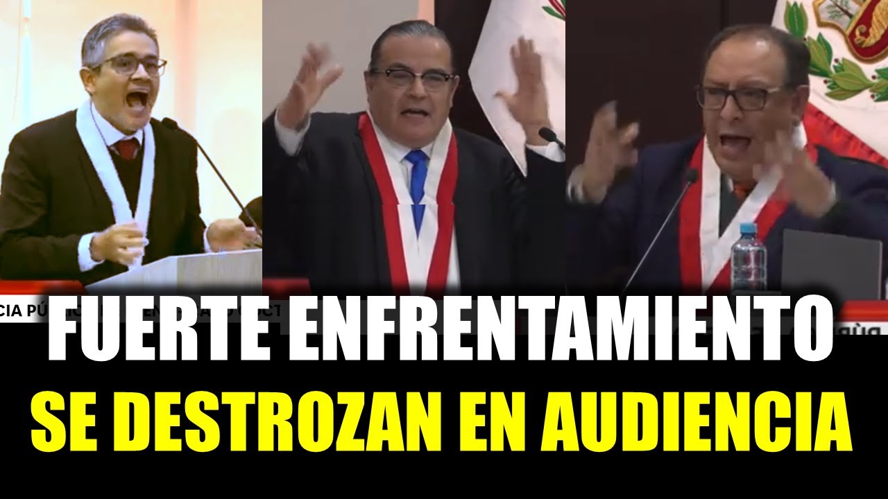 CHOQUE EXPLOSIVO ENTRE FISCAL JOSE DOMINGO PEREZ Y LOS MAGISTRADOS DEL TC | CASO COCTELES DE KEIKO