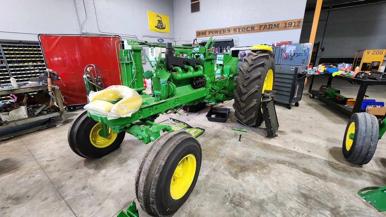 John deere 4020 restoration 10yrs in the making