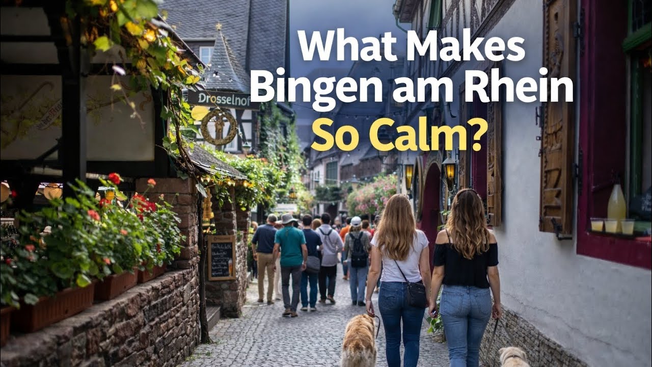 Bingen City Walks | Bingen am Rhein | Amazing World City Walks 