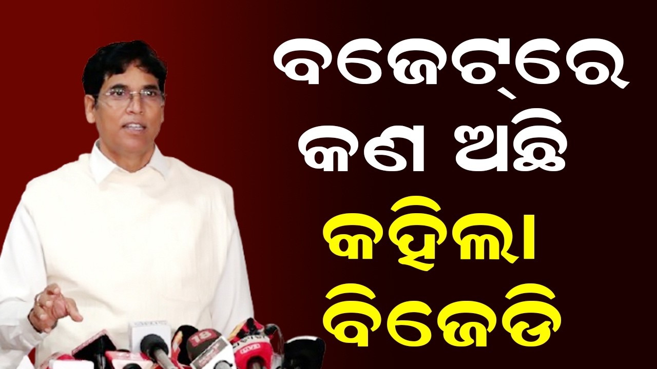 ବଜେଟ୍‌ରେ କଣ ଅଛି କହିଲା ବିଜେଡି | Odisha Budget | BJD Said What Is In The Budget