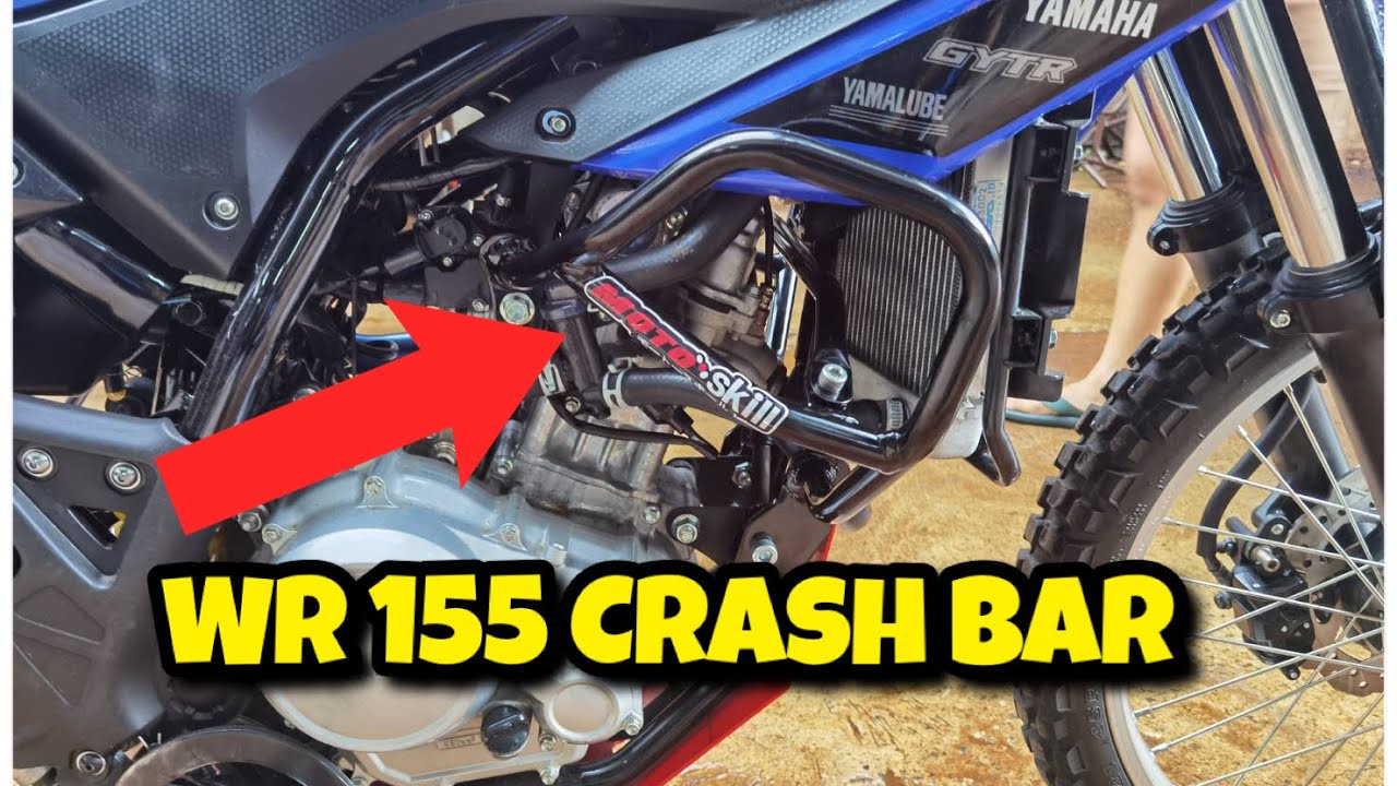 INSTALLING MOTOSKILL CRASH BAR/GUARD ON MY YAMAHA WR155R