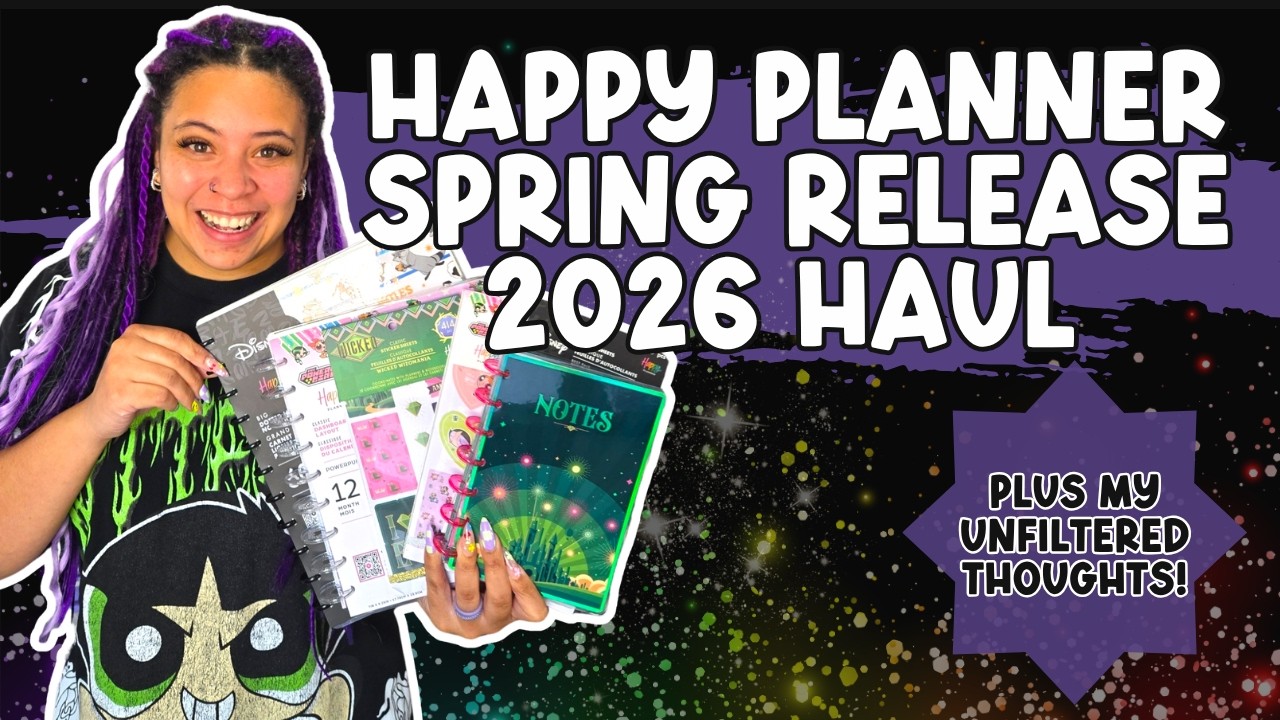Обзор весенней коллекции Happy Planner: мои покупки, просмотр и впечатления!