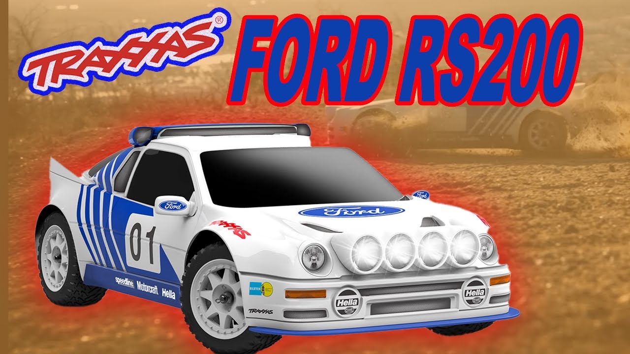 Новый Traxxas Ford RS200 — лучший 3S Mini Rally RC