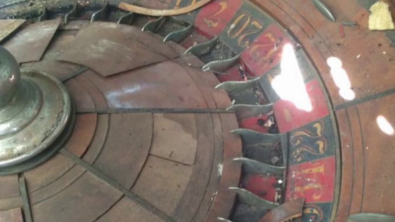 Vintage Roulette Wheel