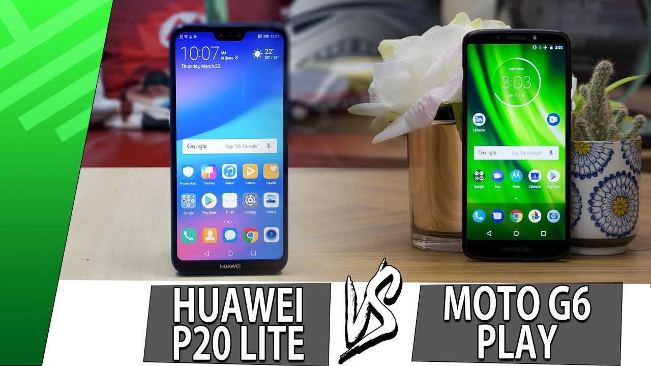 Huawei P20 Lite VS Moto G6 Play | Enfrentamiento | Review | Unboxing