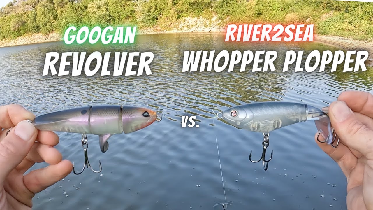 Googan Revolver против River2Sea Whopper Plopper в битве за превосходство над поверхностью воды