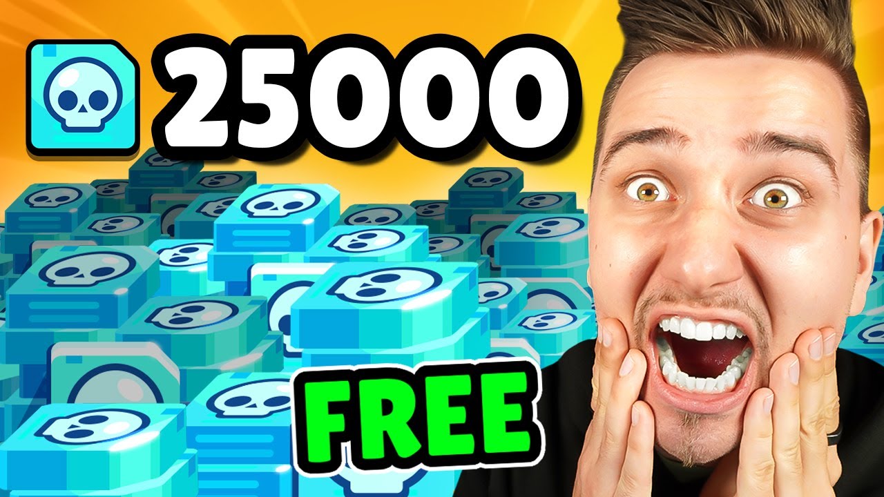 Jak z&iacute;skat ZDARMA 25000 KREDITŮ? | Brawl Stars