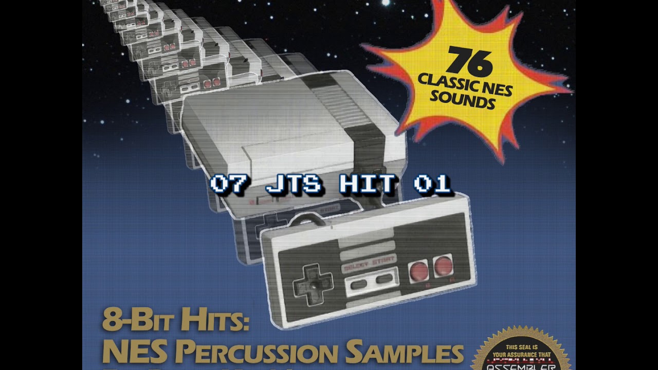 8​-​Bit Hits (Royalty​​​-​​​Free Drum Samples)