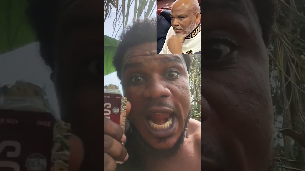 King of Biafra Freedom fighter in Nigeria Nnamdi Kanu 