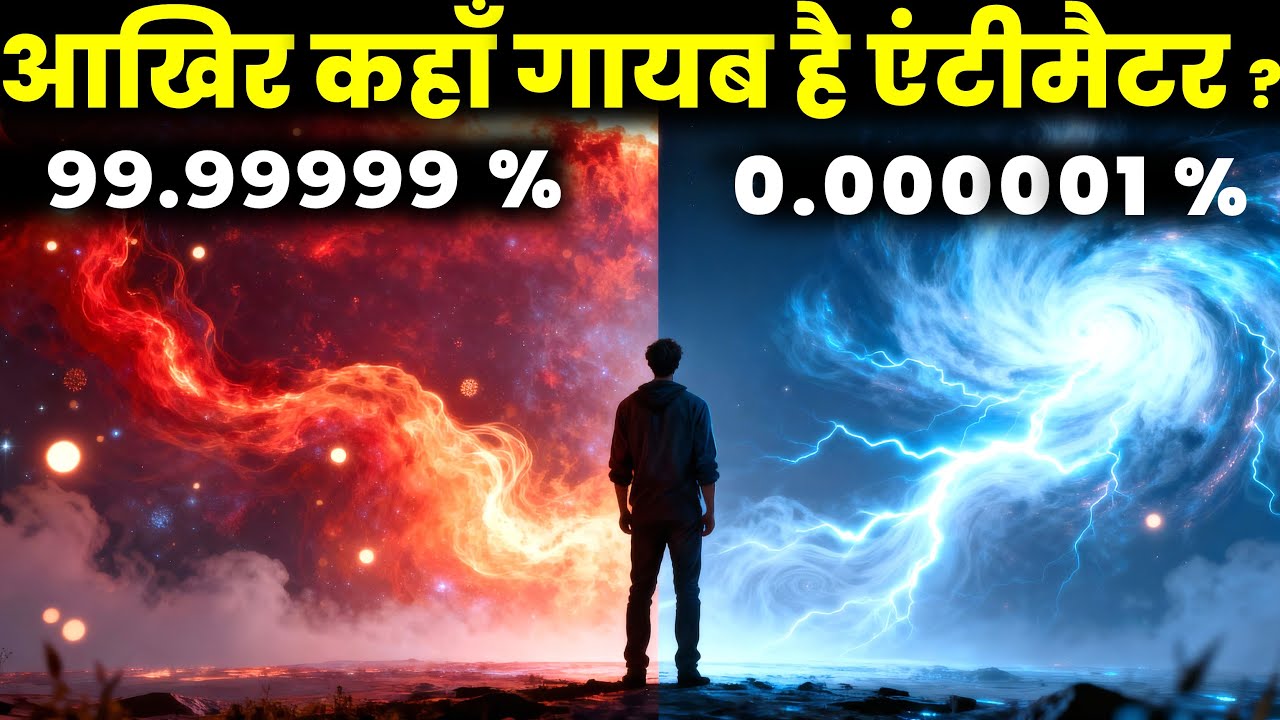 14 अरब साल, फिर भी नहीं मिला Antimatter! आखिर कहां है ये? The Matter-Antimatter Asymmetry Problem