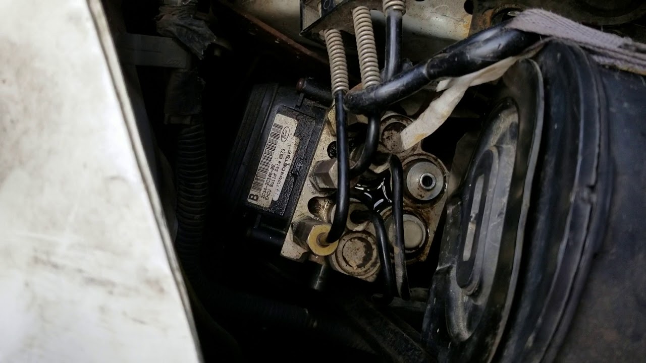 How to bleed the ABS module 2003 f250