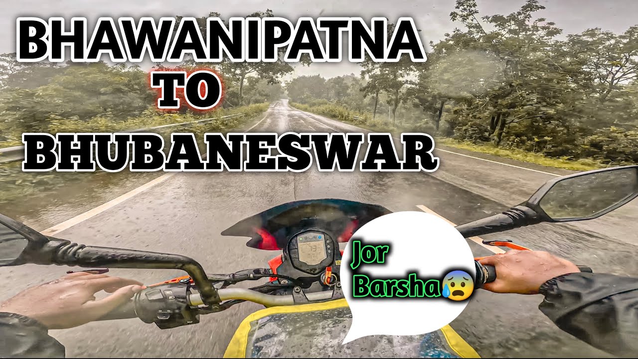 BHAWANIPATNA to BHUBANESWAR | BIKE RIDE | ODISHA | KALAHANDIA VIDEO | VLOGGERIA BABU
