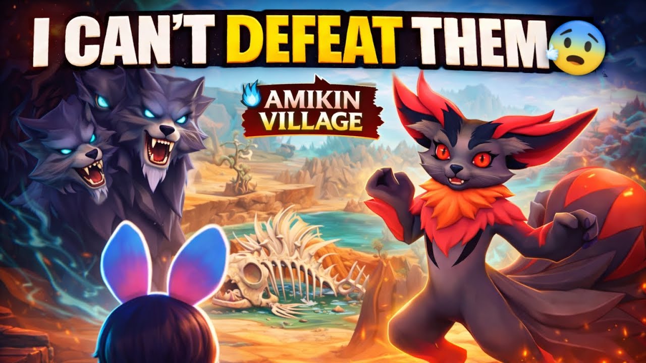 I CAN’T DEFEAT THEM 😨 | Strongest Amikins in Amikin Village #amikinvillage 