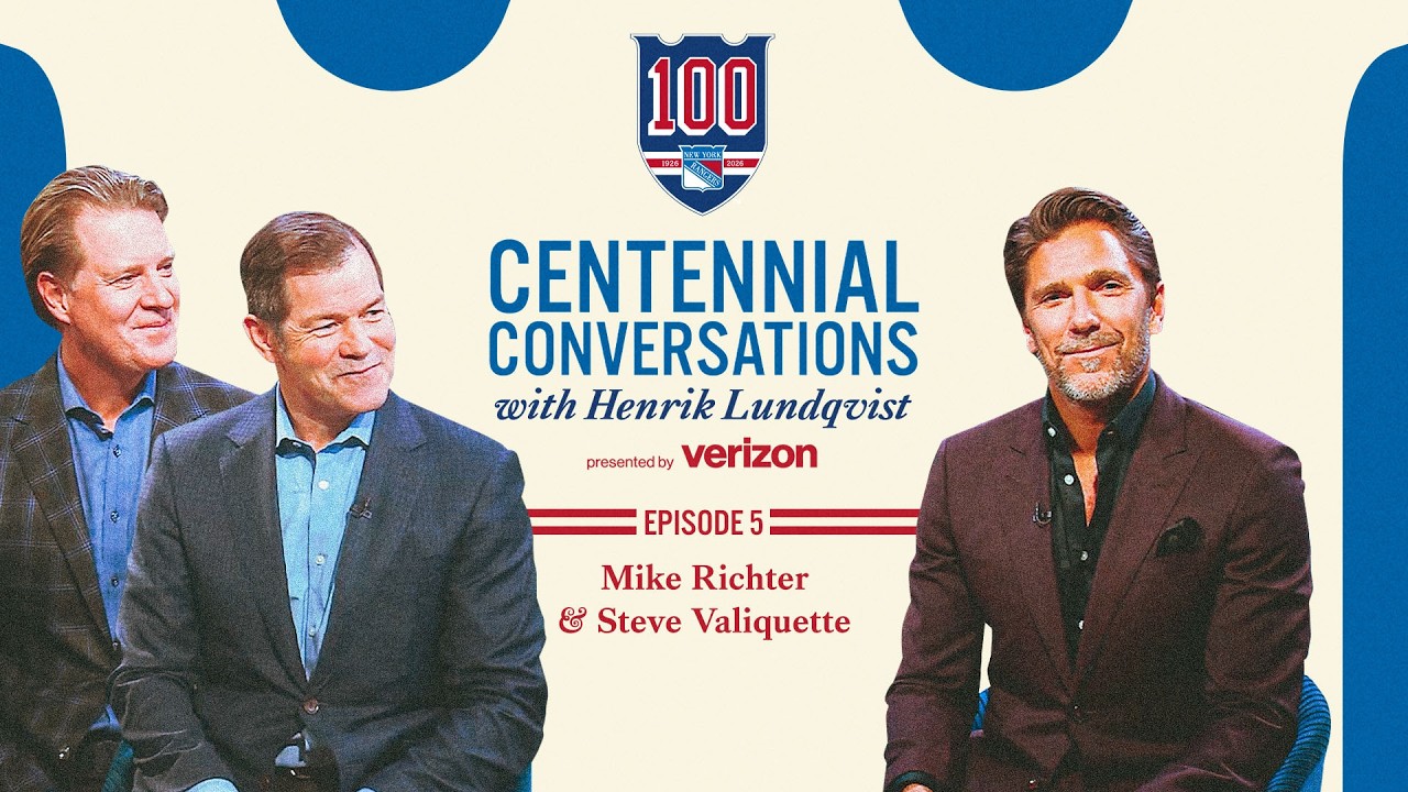 Centennial Conversations with Henrik Lundqvist - Episode 5: Mike Richter and Steve Valiquette
