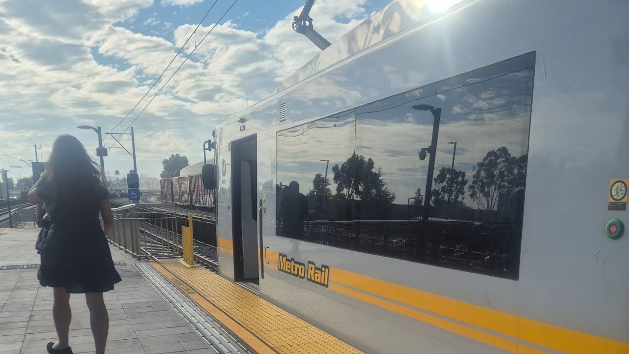 Los Angeles Metro A Line Side Cab View - Pomona North To 7th St/Metro Center In Downtown LA 