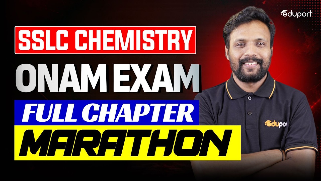 SSLC | Chemistry | Onam Exam Portions Revision Through Questions | Eduport SSLC