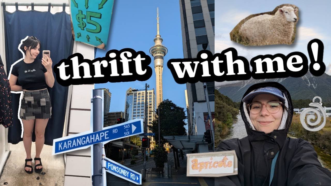 Thrift With Me in New Zealand! 🐑⛰️
