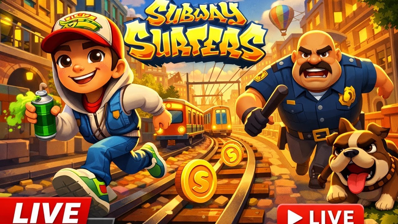 Subway Surfer City + High Score Challenge