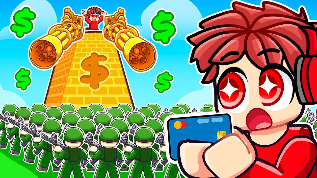 Я купил САМУЮ СИЛЬНУЮ башню в Roblox Tower Defense!
