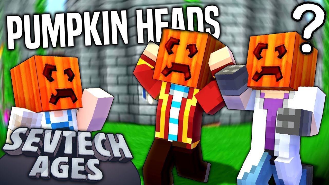 Minecraft: SevTech - PUMPKIN HEADS - Age 4 #10