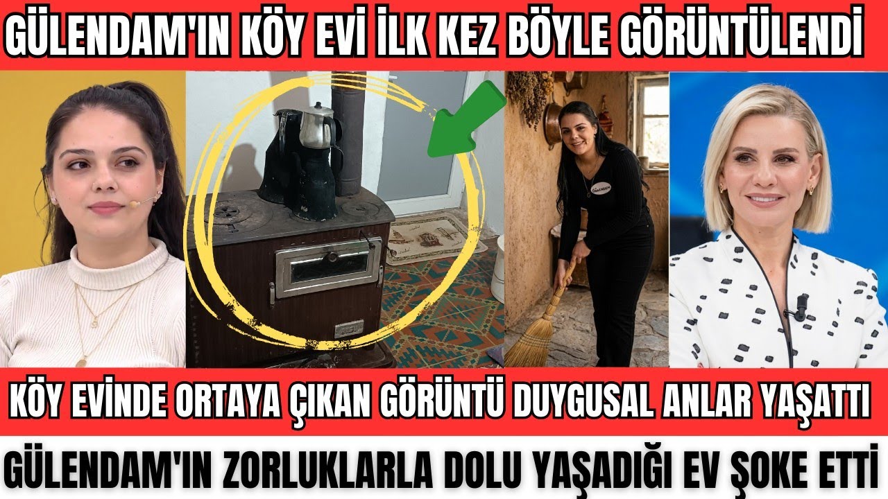 Esra Erol'da GÜLENDAM'IN KÖY EVİ GÖRÜNTÜLENDİ BURADA YOKSULLUĞUN HER HALİ VAR