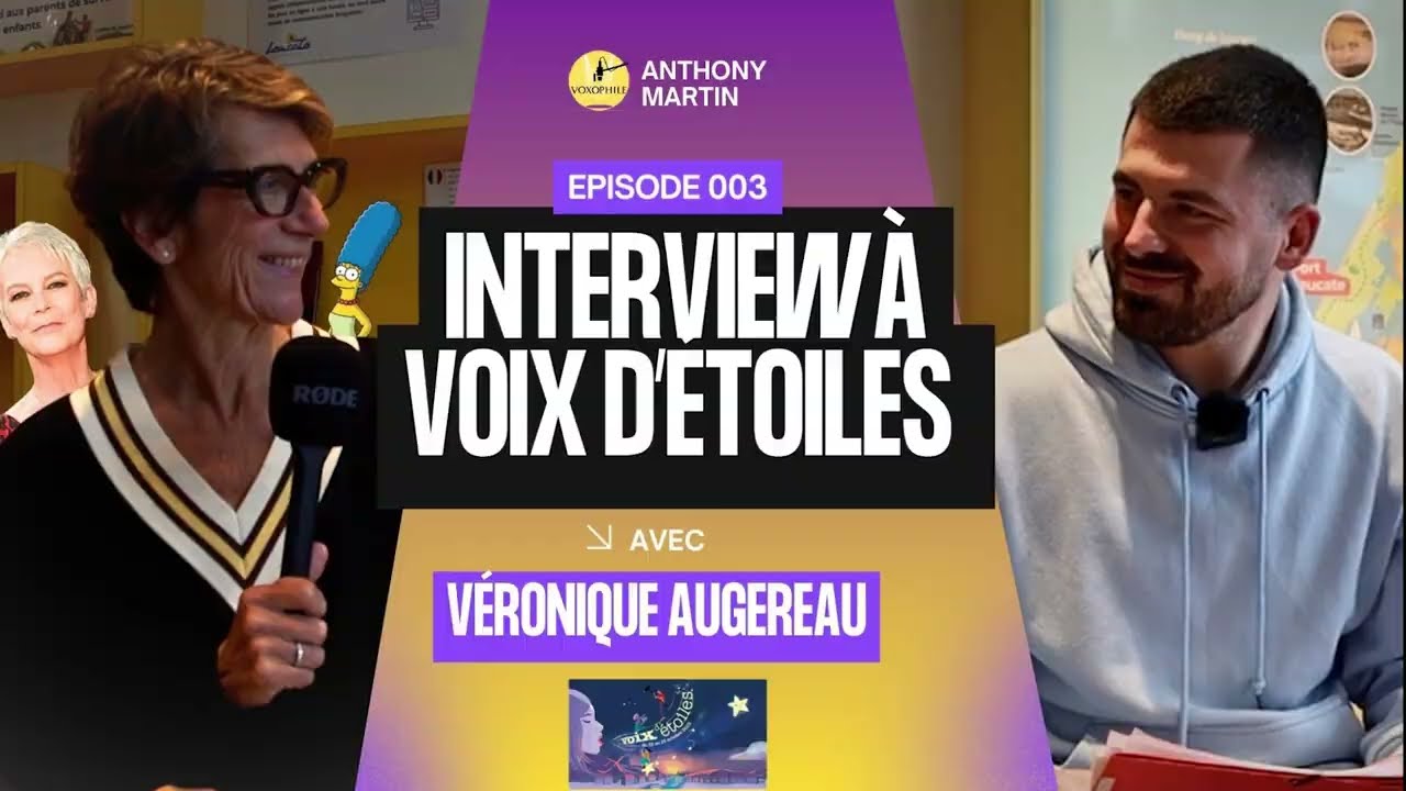 Interview à Voix d'étoiles : Véronique Augereau ! (VF de Marge, Jamie Lee Curtis, René Russo)