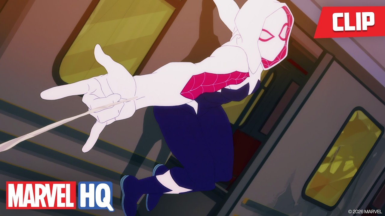 Ghost Spider and The Secret Warriors Save the City 🕷️🏙️ | Marvel Rising | ‪‪@MarvelHQ