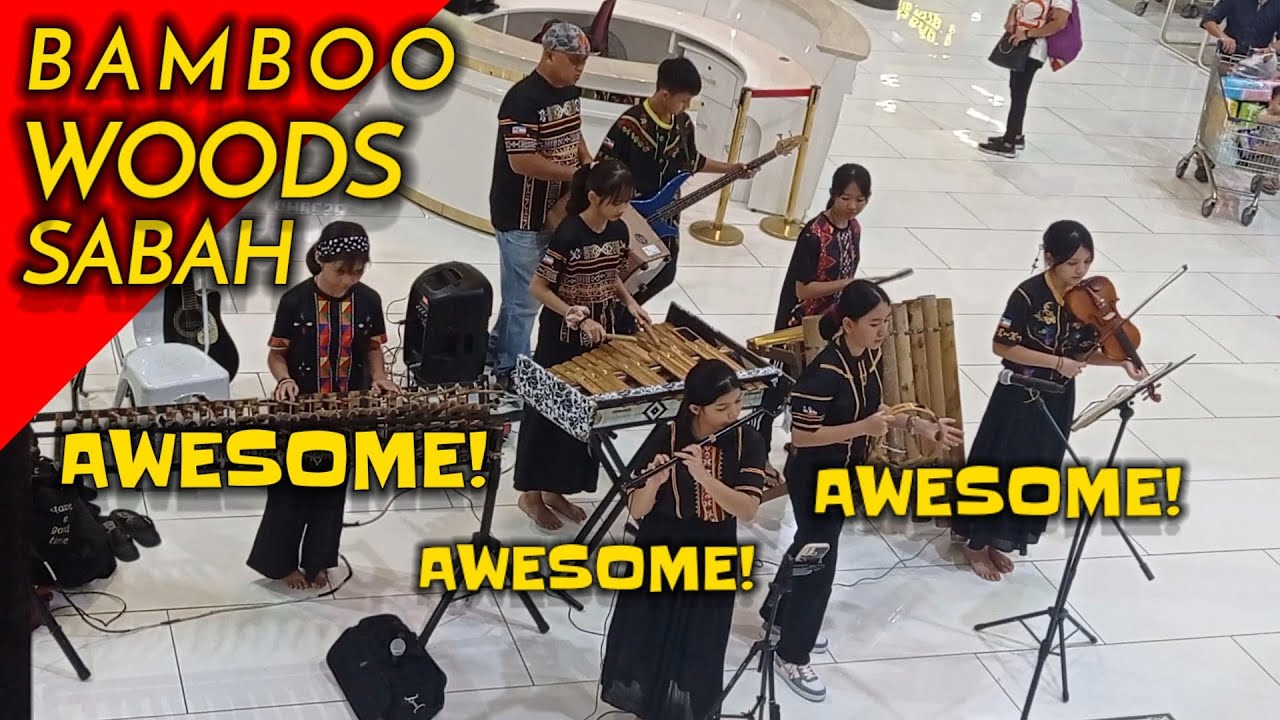 BAMBOO WOODS SABAH PERFORMED AT EG MALL INANAM | HOTEL CALIFORNIA COVER