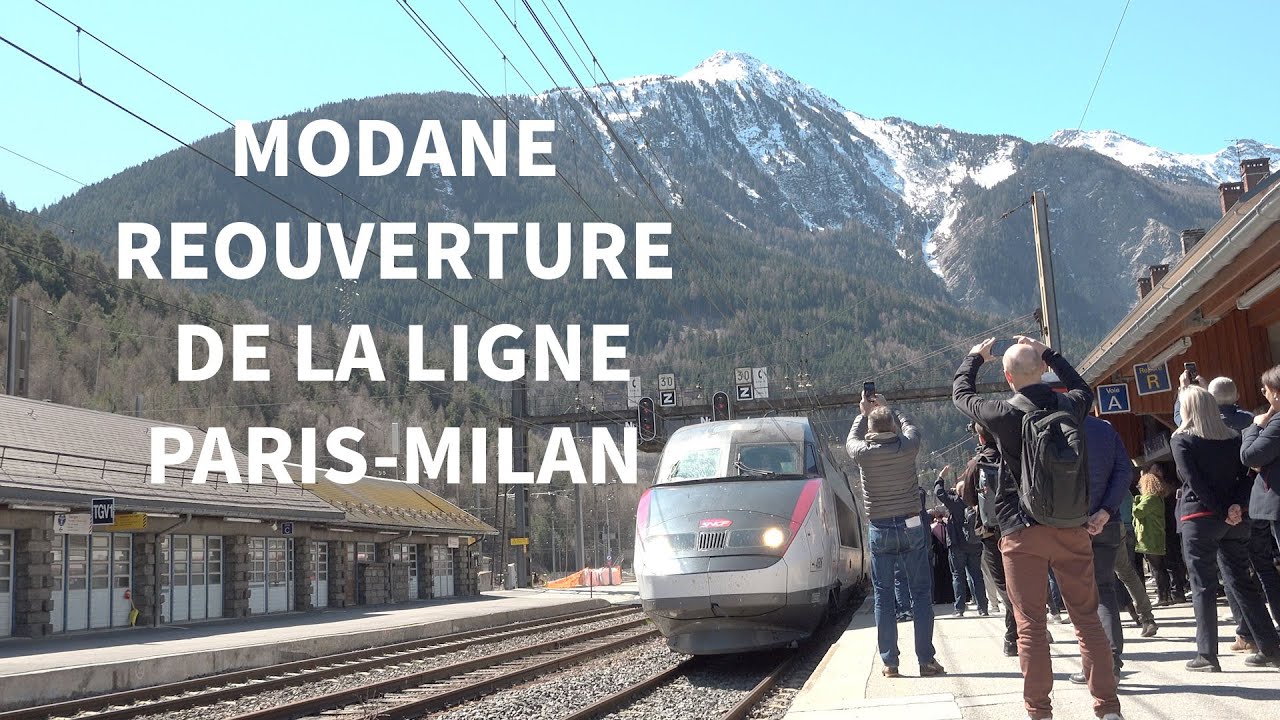 REOUVERTURE DE LA LIGNE PARIS-MILAN