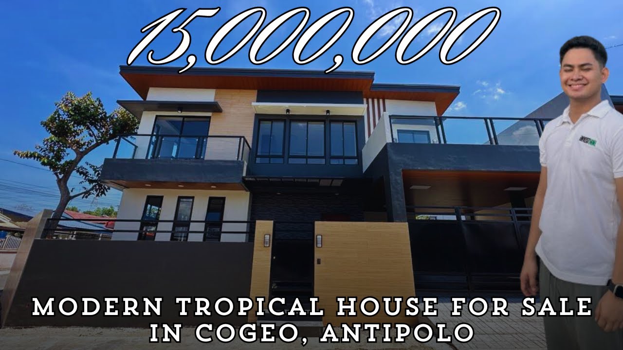 House Tour 56 | Modern Tropical House for Sale in Cogeo, Antipolo