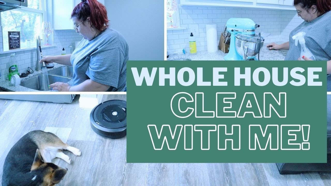 3 DAY FULL HOUSE CLEAN 2021 | MASSIVE CLEAN SPREE | Our Robot Vaccum Tried To Kill My Camera!