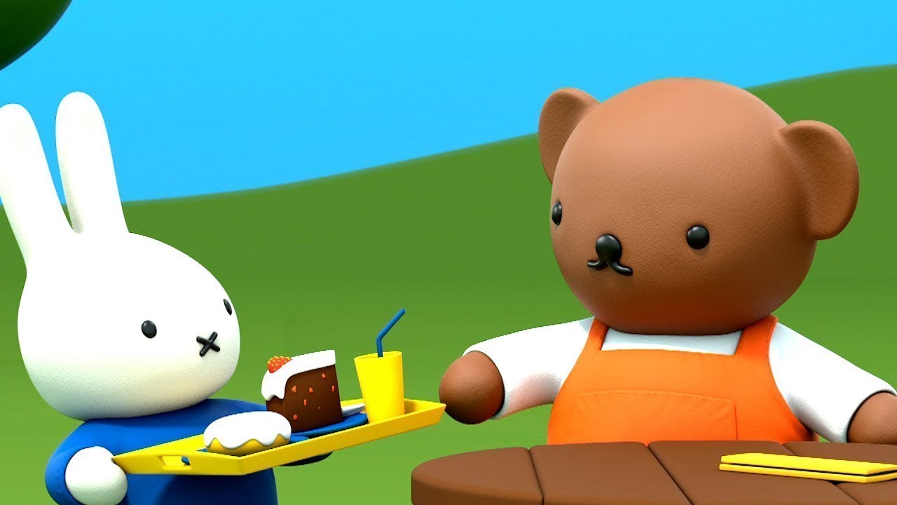 Miffy the Waitress! | Miffy | Sweet Little Bunny | Miffy New
