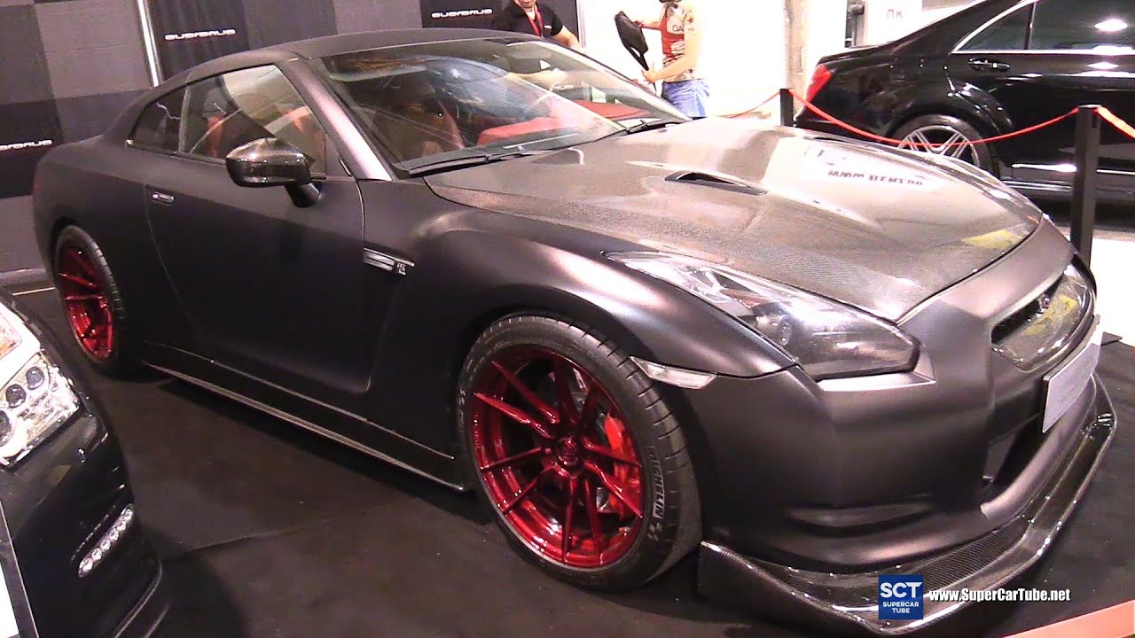 Nissan GTR P800 Godzilla - Exterior and Interior Walkaround - Tuning Show 2016 Sofia